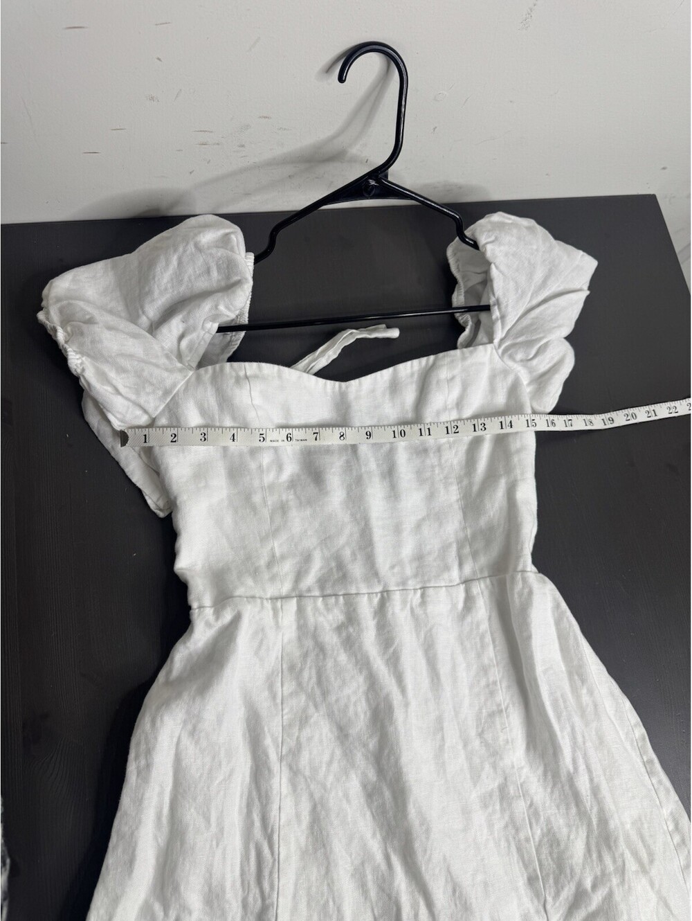 Reformation Belgium Linen Midi Dress - White - Picture 6 of 8